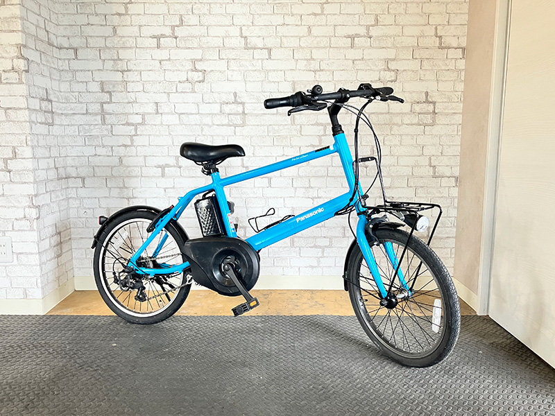 電動アシスト付き自転車の写真